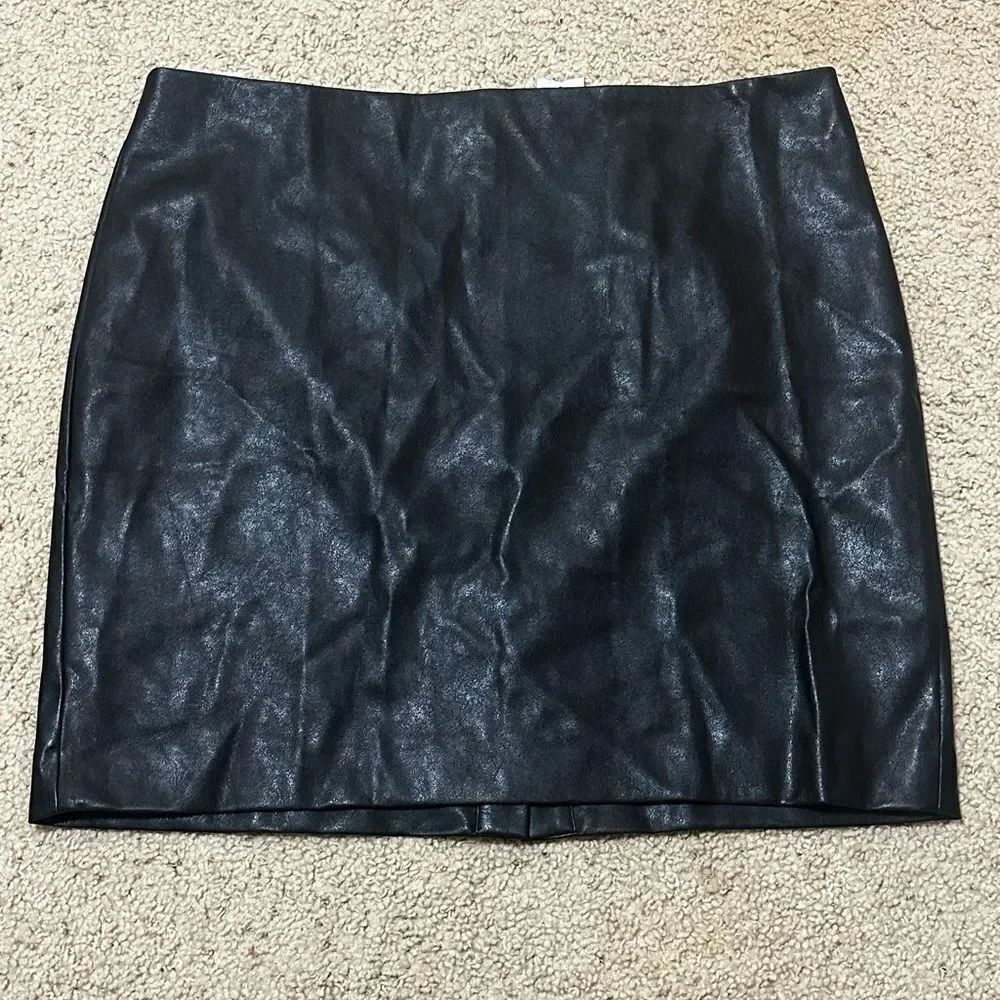 J. Crew Black Mini Skirt